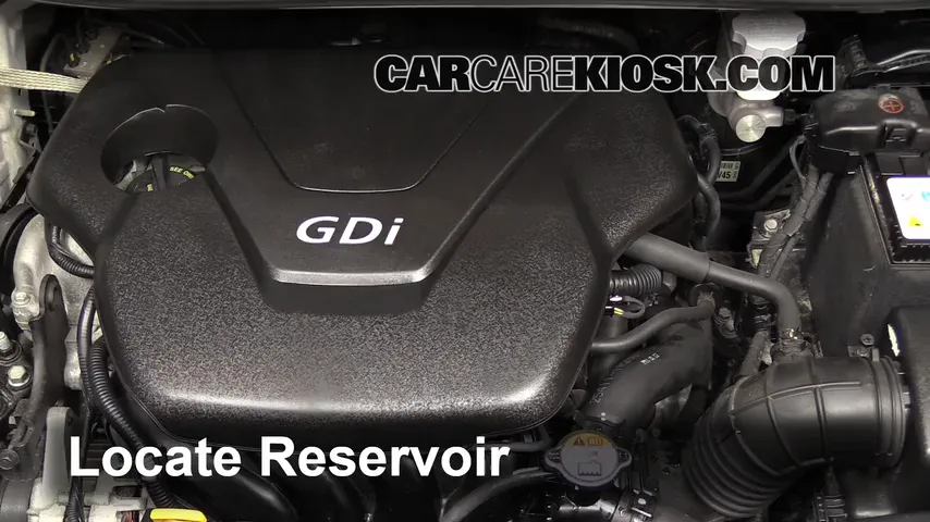 2012 Kia Rio5 LX 1.6L 4 Cyl. Windshield Washer Fluid